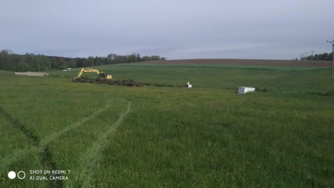 Zahájení výstavby rybníka o rozloze 3 ha v Kamenici nad Lipou